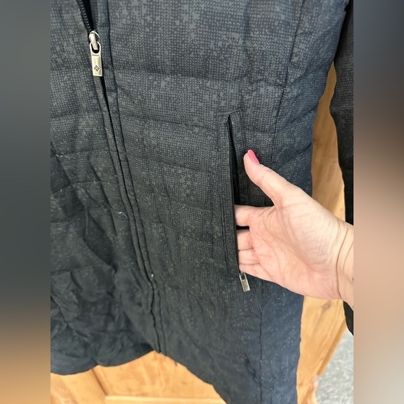 Columbia Down/Feather Filled Women’s Winter Mid Length Jacket w/Hood Size Small - Picture 7 of 15